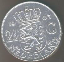 Hollandia 1963. 2 1/2G Ag "Julianna" T:2