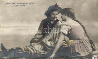 Fedák Sári - 7 db régi képeslap / 7 pre-1945 postcards