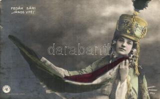 Fedák Sári - 7 db régi képeslap / 7 pre-1945 postcards