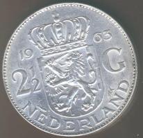 Hollandia 1963. 2 1/2G Ag "Julianna" T:2