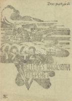 1942 Kellemes Karácsonyi Ünnepeket a Don partjáról. Tábori postai levelezőlap / WWII Hungarian military field post, Christmas greetings