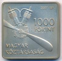 2007. 1000Ft Cu-Ni "Adorján János - Libelle" T:BU Adamo EM208