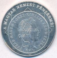 DN "A magyar nemzet pénzérméi - Az első magyar feliratú pénz 1848-1849" Ag emlékérem (10,4...