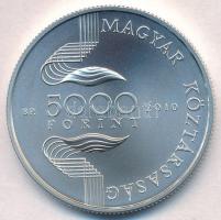 2010. 5000Ft Ag "Úszó EB" tanúsítvánnyal T:BU 
Adamo EM229
