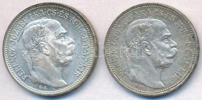 1914KB-1915KB 1K Ag "Ferenc József" (2x) T:1-,2
Adamo K5.1