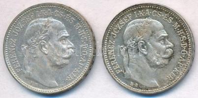 1915KB-1916KB 1K Ag "Ferenc József" (2x) T:1-,2
Adamo K5.1
