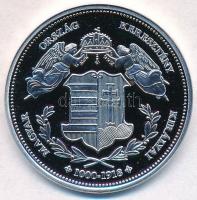 DN "Magyarország Keresztény Királyai / I. Mátyás 1458-1490" Ag emlékérem (20g/0.333/38,36m...