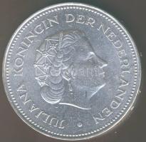 Hollandia 1970. 10G Ag "Wilhelmina Julianna" T:2