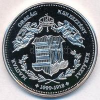 DN "Magyarország Keresztény Királyai / I. Ferenc József 1848-1916" Ag emlékérem (20g/0.333...