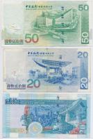 Hongkong 2003. 20$ + 2006. 20$ + 2007. 50$ T:III
Hong Kong 2003. 20 Dollars + 2006. 20 Dollars + 20...