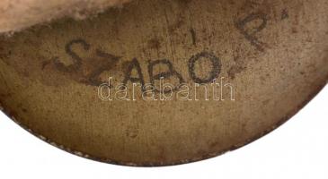 Régi vívótőr, névvel ("Szabó P."), pengehossz: 89 cm, teljes hossz: 107,5 cm