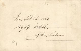 1917 Matrózok a pola-i dokknál / K.u.K. Kriegsmarine mariners at the dock. photo (EK)