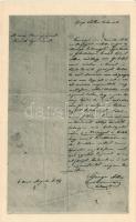 Görgey Artúr levele Kossuth Lajosnak / Artúr Görgey's letter to Lajos Kossuth