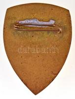 ~1930-1940. "A Magyar Erdélyért - Bátorság Becsület Hűség" zománcozott Br kitűző (29x39mm)...