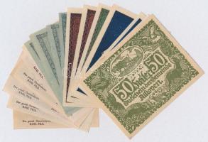 Ausztria 1920-1921. 23db-os papír szükségpénz tétel Altenmarkt (Pongau an der Triestig) és Alkoven v...