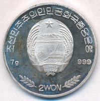 Észak-Korea 2003. 2W Ag "Ázsia faunája - Pandák" hátlap multicolor T:1-,2(PP) ph.
North K...