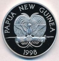 Pápua Új-Guinea 1998. 5K Ag "Smaragdzöld piton" T:PP
Papua New Guinea 1998. 5 Kina Ag &qu...