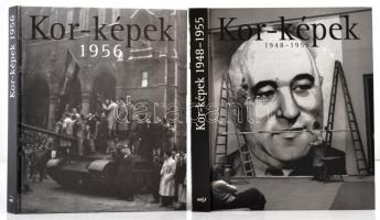 Kor-képek sorozat 8 kötet (1938-1945,1945-1947,1948-1955,1956,1957-1967,1968-1979,1980-1989,1989-199...