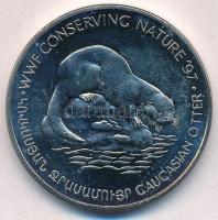 Örményország 1991. 100D Cu-Ni "WWF - Kaukázusi vidra T:1- Armenia 1991. 100 Dram Cu-Ni "WWF - Caucasian otter" C:AU