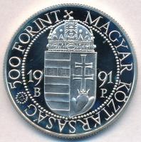 1991. 500Ft Ag "II. János Pál pápa látogatása" tanúsítvánnyal T:PP
Adamo EM120