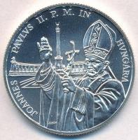 1991. 500Ft Ag II. János Pál pápa látogatása tanúsítvánnyal T:BU Adamo EM120