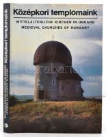 Kriszt György: Középkori templomaink. Dobos Lajos képeivel. Bp., 1990, MTI. Kiadói egészvászon-kötés, kiadói papír védőborítóban. Gazdag képanyaggal, magyar, angol és német nyelven./ György Kriszt: Medieval churches of Hungary. Linen-binding, in Hungarian, English and German language.