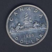 Kanada 1963. 1$ Ag "Kenu" T:2