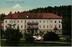 Bártfafürdő, Bardejovské Kúpele, Bardiov; Deák szálloda. Salgó Mór kiadása / hotel