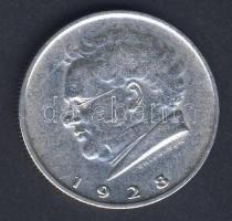 Ausztria 1928. 2Sch Ag "Schubert" T:2