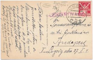 Homonna, Humenné; Andrássy kastély. Alexander Halász kiadása / Kastiel / castle