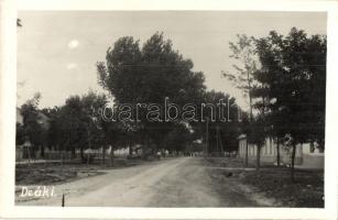 1938 Deáki, Diakovice; utcakép / street view. Foto-Atelier Sered photo