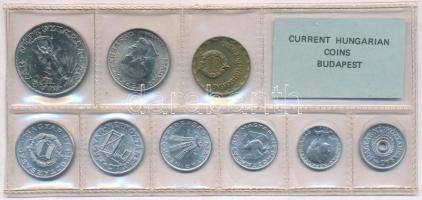 1979. 2f-10Ft (9xklf) érmés forgalmi sor fóliatokban T:1 Adamo FO12