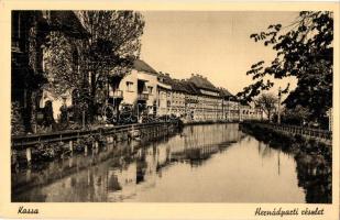 Kassa, Kosice - 3 db régi városképes lap / 3 pre-1945 town-view postcards