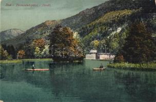 Trencsén, Trencín - 3 db régi városképes lap / 3 pre-1945 town-view postcards