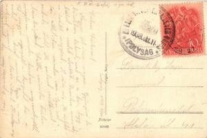 Ipolyság, Sahy - 3 db régi városképes lap / 3 pre-1945 town-view postcards + 1938 Az első visszatért...