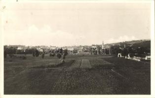 Ipolyság, Sahy - 3 db régi városképes lap / 3 pre-1945 town-view postcards + 1938 Az első visszatért...