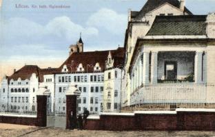 Lőcse, Levoca - 3 db régi városképes lap / 3 pre-1945 town-view postcards