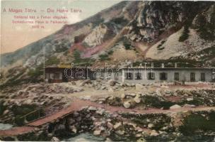 Tátra, Magas Tátra - 3 db régi városképes lap / 3 pre-1945 town-view postcards