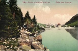 Tátra, Magas Tátra - 3 db régi városképes lap / 3 pre-1945 town-view postcards