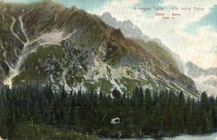 Tátra, Magas Tátra - 5 db régi városképes lap / 5 pre-1945 town-view postcards