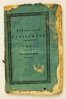1821 Tudományos Gyűjtemény. Ötödik esztendei folyamat. VIII. kötet 128p. Sérült papírborítóval