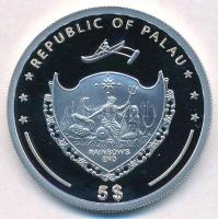 Palau 2006. 5$ Ag "Szivárványlóri" multicolor T:PP
Palau 2006. 5 Dollars Ag "Rainbow...