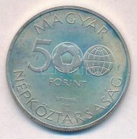 1986. 500Ft Ag "Labdarúgó Világbajnokság - Mexikó 1986 - Stadion" T:BU 
Adamo EM94