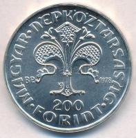 1978. 200Ft Ag "Első magyar aranyforint" T:BU 
Adamo EM56