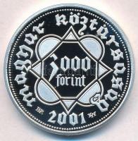 2001. 3000Ft Ag "Ezeréves a magyar pénzverés" tanúsítvánnyal T:PP
Adamo EM170