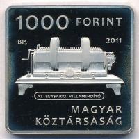 2011. 1000Ft Cu-Ni "Jedlik Ányos - a Dinamó-elv leírója" T:PP Adamo EM236