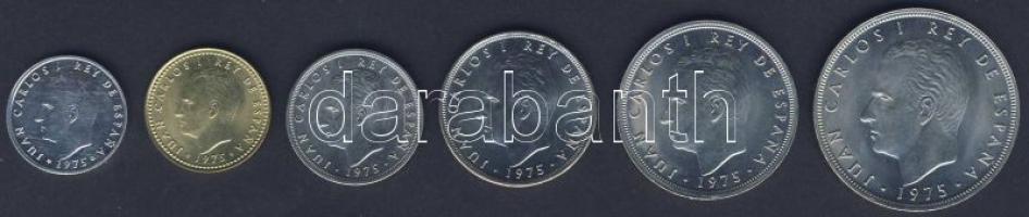 Spanyolország 1975. 50c, 1P, 5P, 25P, 50P, 100P sor T:1/2,2