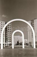 cca 1978-1983 Kecskeméti tornaünnepély, Széchenyi szobor avatás, használt cikk piac, felvétel soroza...