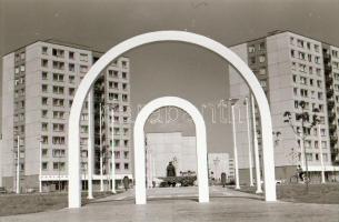 cca 1978-1983 Kecskeméti tornaünnepély, Széchenyi szobor avatás, használt cikk piac, felvétel soroza...