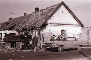 cca 1978-1983 Kecskeméti tornaünnepély, Széchenyi szobor avatás, használt cikk piac, felvétel soroza...